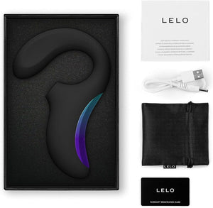 Кліторально-вагінальний звуковий стимулятор LELO Enigma WAVE Black, 3 типи стимуляції