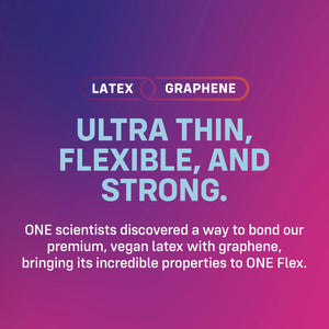 Презервативи ONE Flex Graphene (супертонкі, дуже міцні)