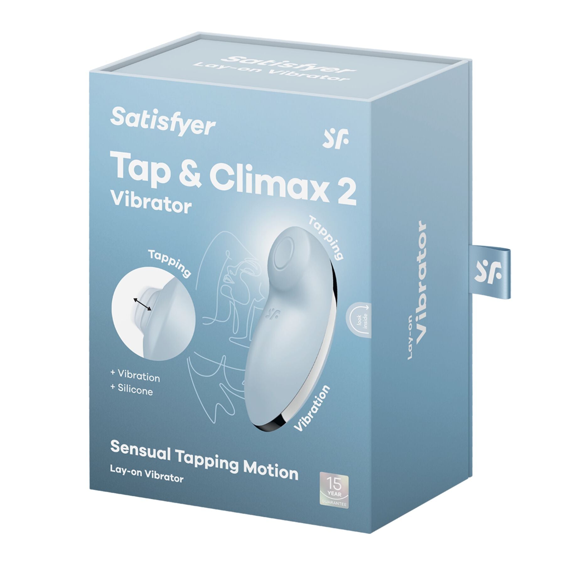 Вібростимулятор-пульсатор Satisfyer Tap & Climax 2