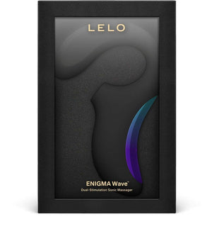 Кліторально-вагінальний звуковий стимулятор LELO Enigma WAVE Black, 3 типи стимуляції