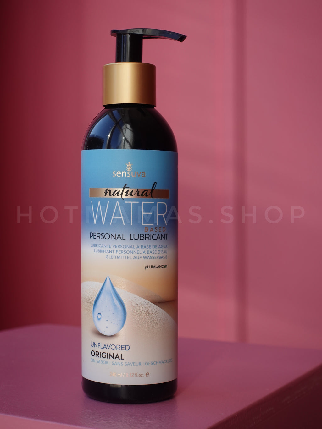 Класичний лубрикант на водній основі Sensuva Natural 🥰