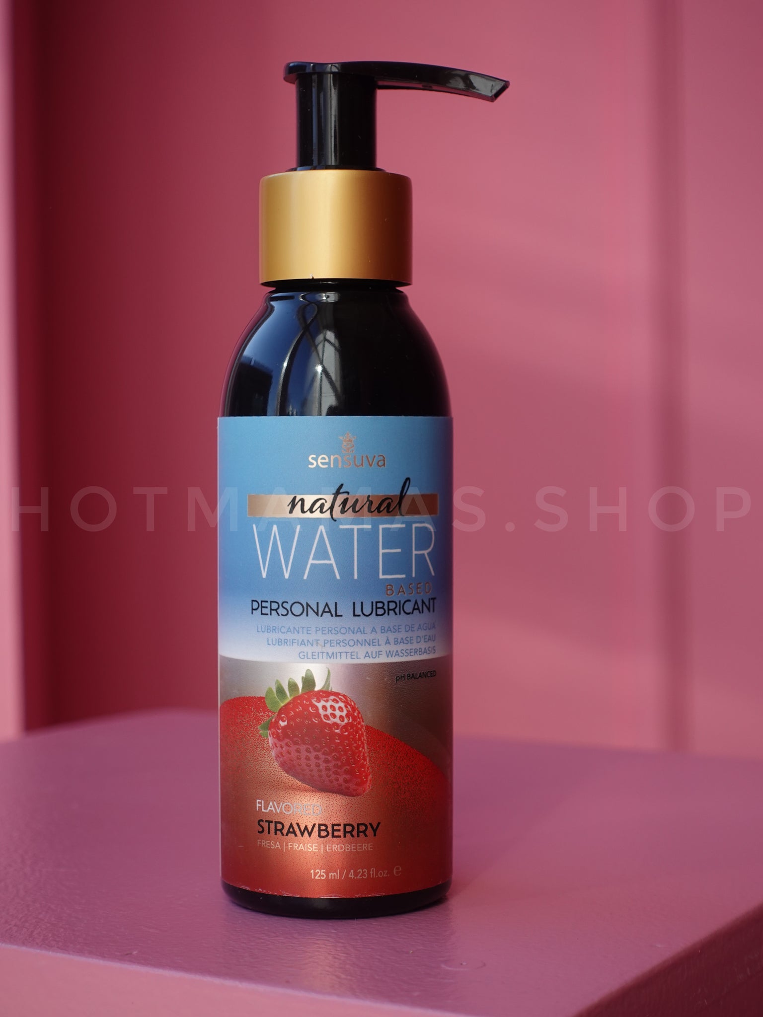 Лубрикант їстівний на водній основі Sensuva Natural