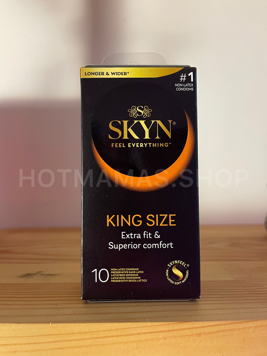 Презервативи безлатексні Skyn King Size (більшого розміру)