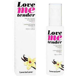 Їстівна, зігріваюча масажна олія Love to Love “Love me tender” 100 мл