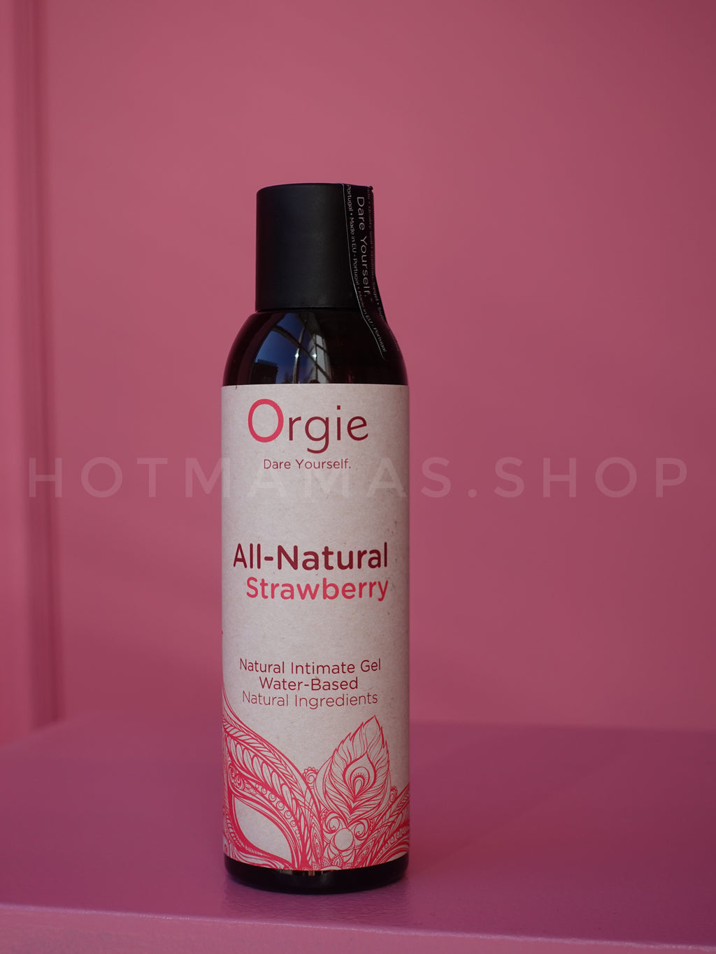 Лубрикант на водній основі Orgie зі смаком полуниці  All Natural Strawberry