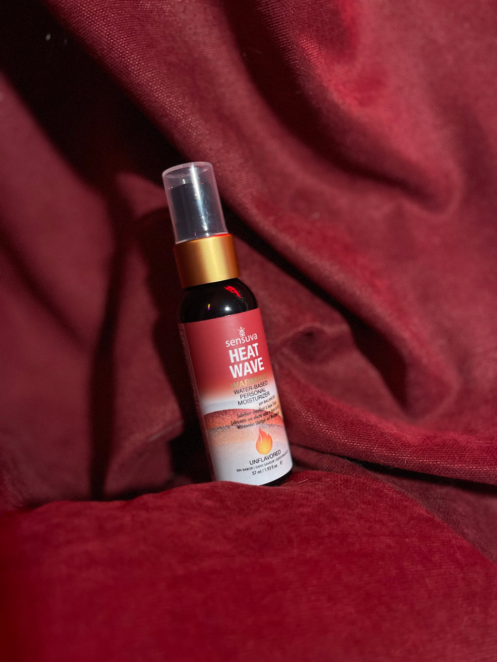 Розігріваючий лубрикант на водній основі Sensuva Heat Wave