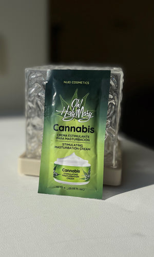 Стимулюючий крем для мастурбації з олією насіння канабісу NUEI Oh! Holy Mary Cannabis