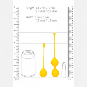 Набір кульок Кегеля Loveline Silicone Kegel Balls Training set