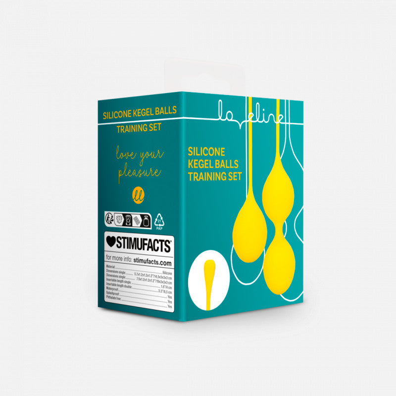 Набір кульок Кегеля Loveline Silicone Kegel Balls Training set