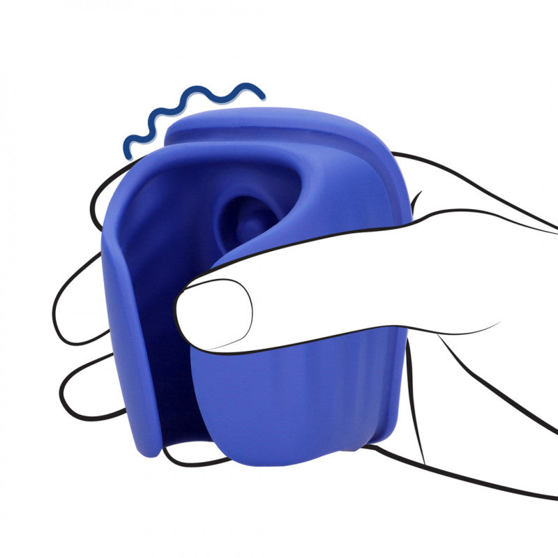 Вібро-мастурбатор наскрізний LoveLine VIBRATING AND
PULSE WAVE STROKER