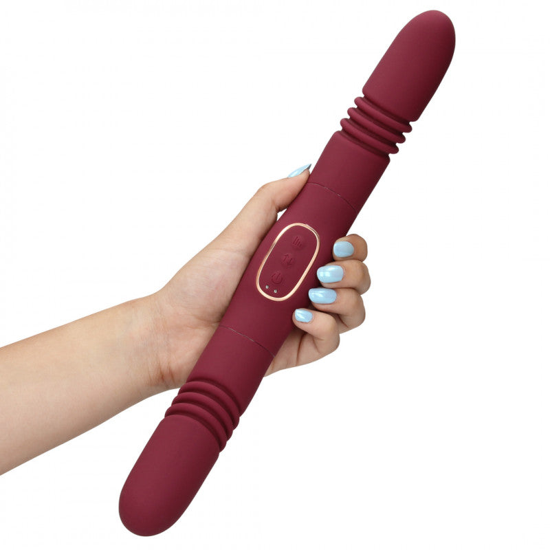 Двосторонній інтерактивний фалоімітатор LoveLine Double-sided Thrusting Vibrator