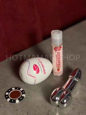 Kraken set мастурбатор Lovense Kraken + їстівний лубрикант з підігрівом Wet Passion Fruit