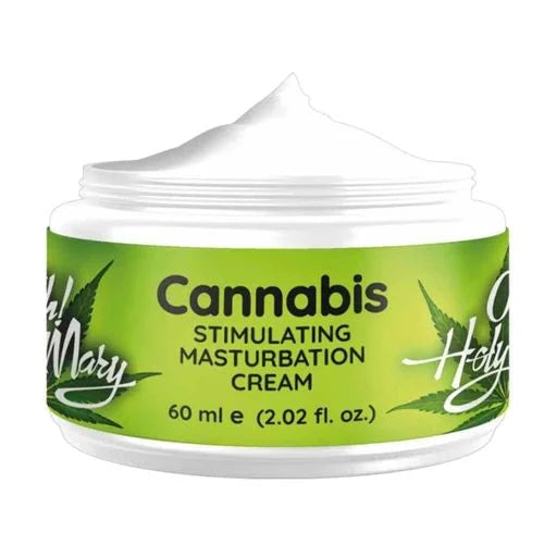 Стимулюючий крем для мастурбації з олією насіння канабісу NUEI Oh! Holy Mary Cannabis