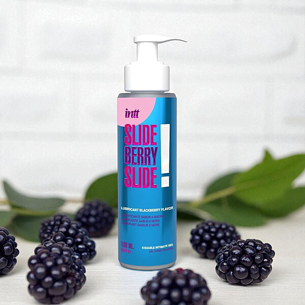 Їстівний лубрикант на водній основі Intt Slide Berry Slide 100 ml