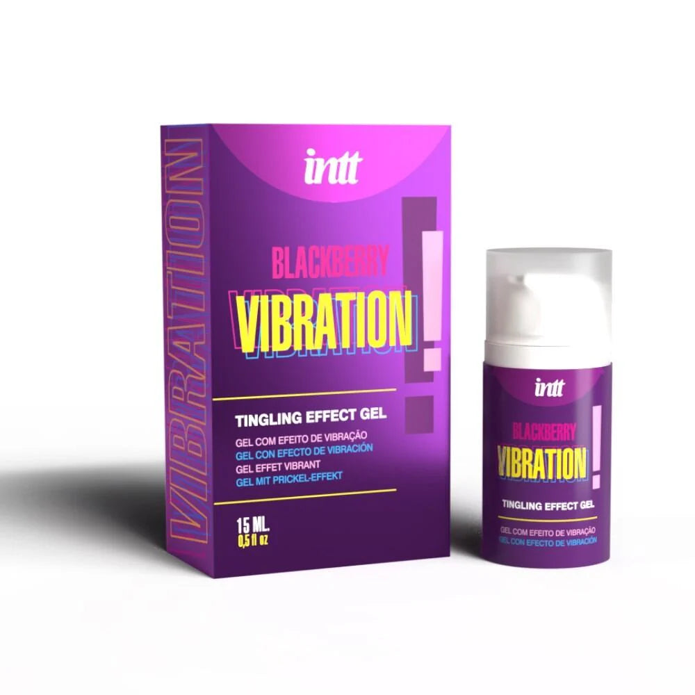 Рідкий вібратор Intt Blackberry Vibration 15ml