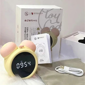 Набір віброкуля + вакуумник у вигляді будильника Be Your Love ToyCod