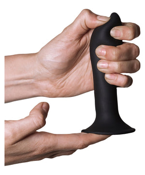 Ділдо з присоскою Hitsens 5 Dual Density silicone dildo