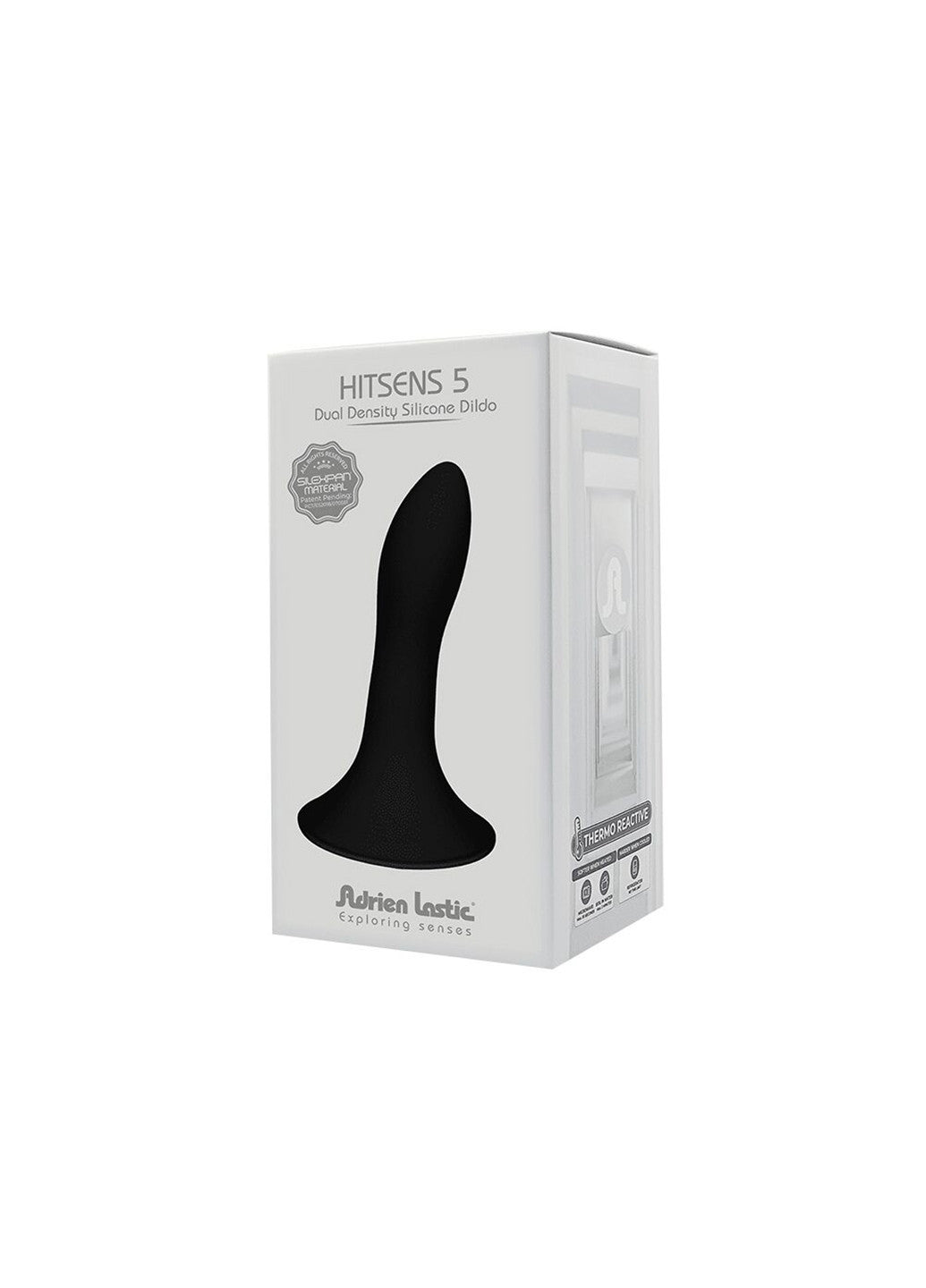 Ділдо з присоскою Hitsens 5 Dual Density silicone dildo
