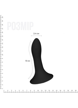 Ділдо з присоскою Hitsens 5 Dual Density silicone dildo