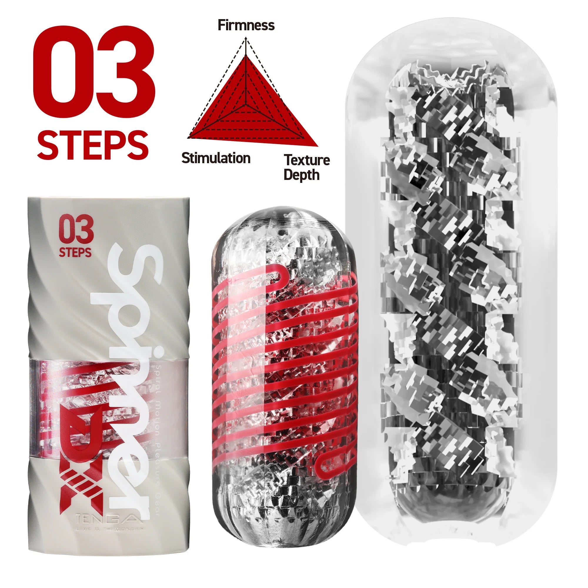 Мастурбатор Tenga Spinner DX