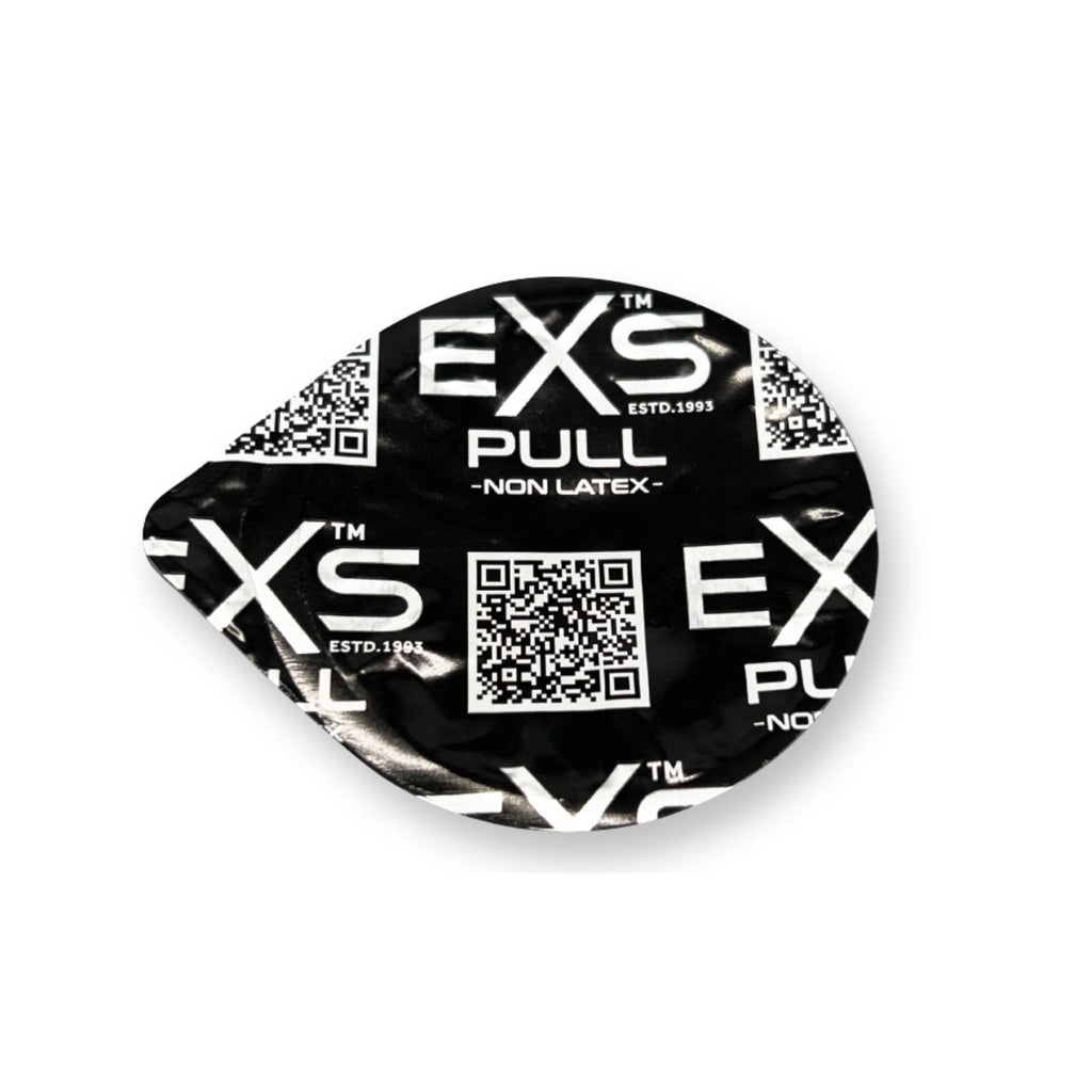 Безлатексні ультратонкі презервативи EXS Pull з ремінцями для легкого одягання 1 шт