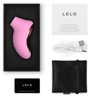 Звуковий стимулятор клітора LELO SONA 2 Travel Pink, тревел-версія, 12 режимів