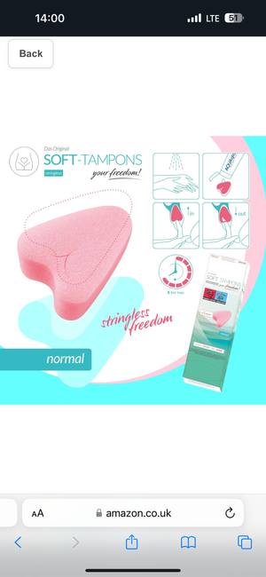 Тампон для сексу Soft Tampons Joy division (1 штука)