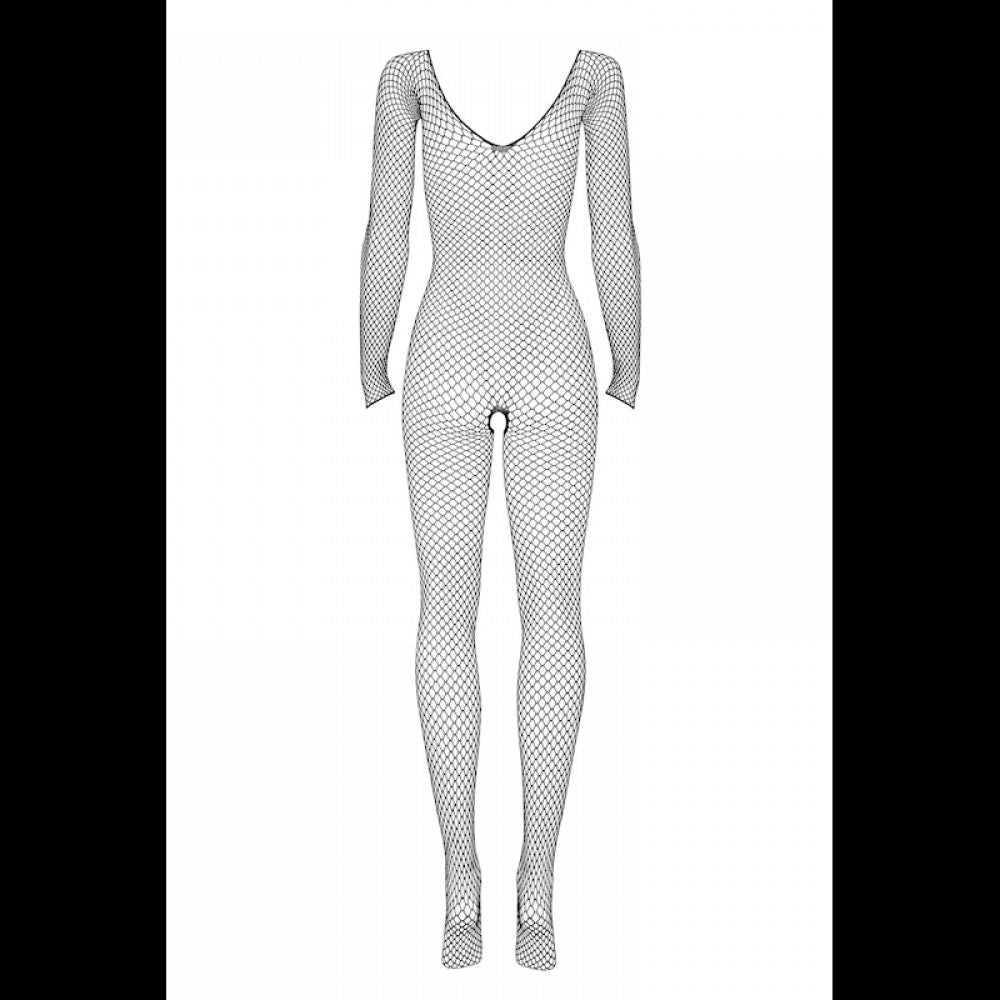 Комбінезон-бодістокінг Obsessive BODYSTOCKING N109 чорний S/M