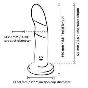 Комплект страпон+ трусики ROMP Piccolo Pegging Kit