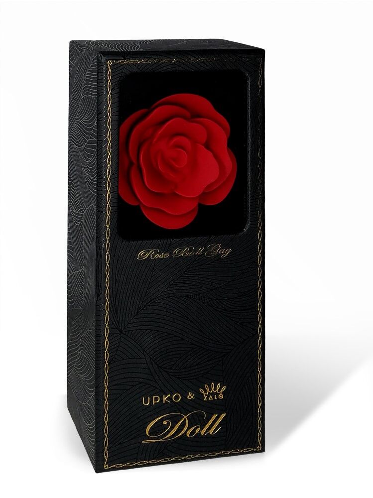 Розкішний кляп у вигляді троянди Zalo - Rose Ball Gag