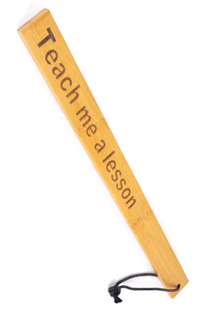 Шльопалка Fetish Tentation Paddle Teach me a lesson Bamboo