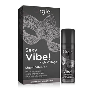 Рідкий вібратор Orgie Sexy Vibe! High voltage 15ml