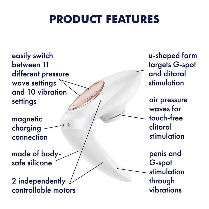 Парний вібратор Satisfyer pro 4 couples