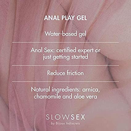 Гель для анілінгуса та масажу  SlowSex Anal Play Gel