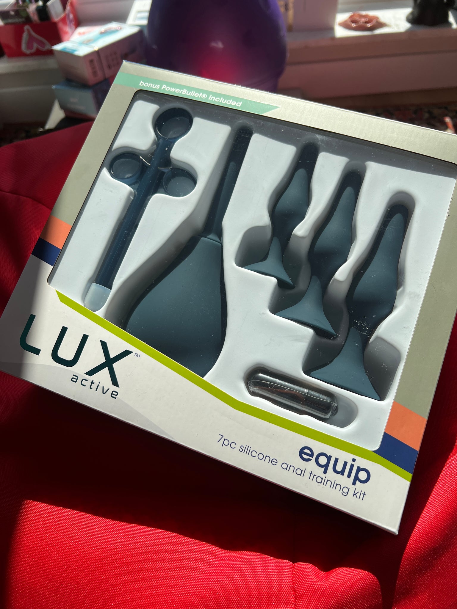 Набір анальних іграшок для початківців Lux Active – Equip – Silicone Anal Training Kit